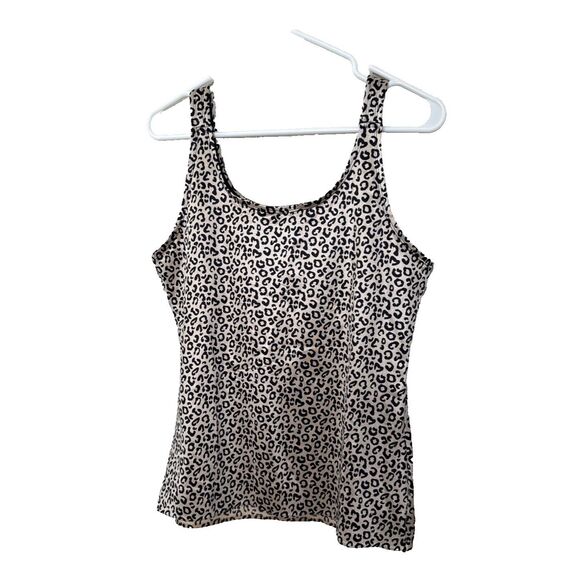 Ruby Ribbon Size 46 Cami Camisole Womens Shaping Top Leopard Print Lot of 2 Tank - Picture 4 of 15
